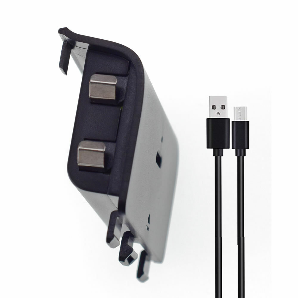 FOR Xbox One S Wireless Controller Rechargeable Battery Pack + USB Cable
