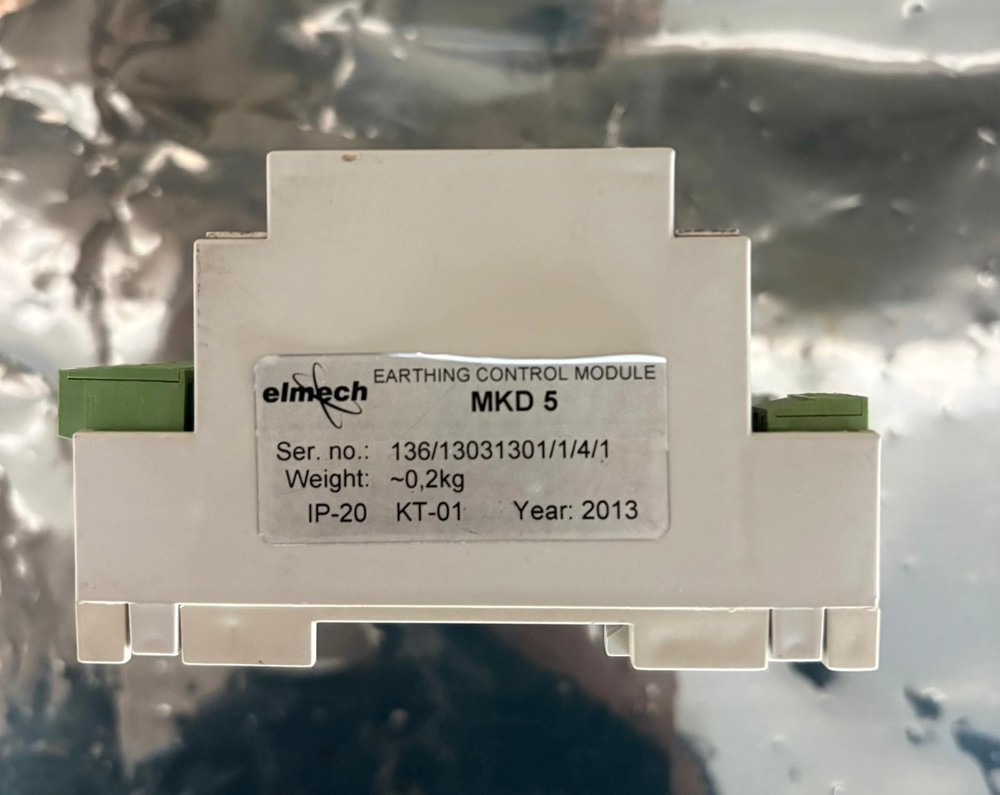 ELMECH MKD 5 EARTHING CONTROL MODULE Fast Shipping