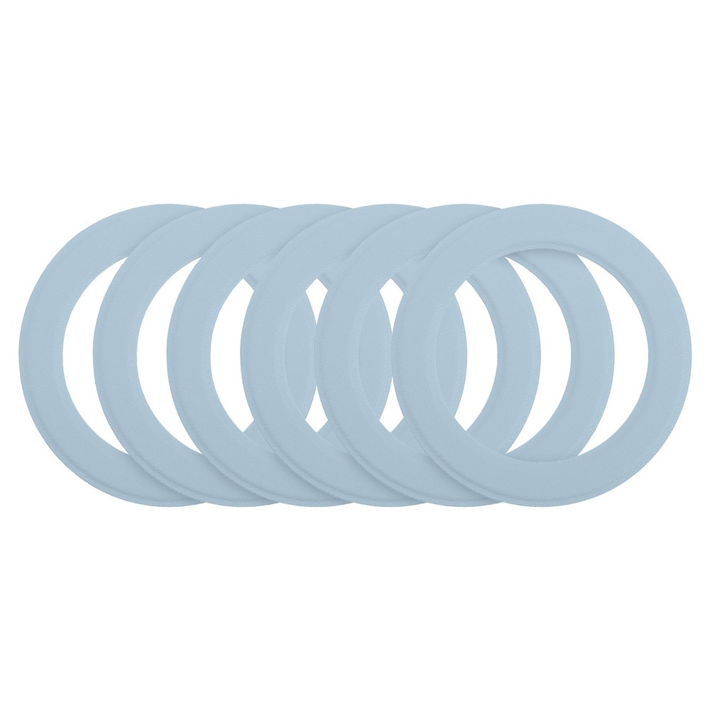 6Pcs Magnetic Sticker Ring, Magnetic Adapter Ring, Blue