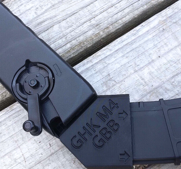 GHK M4 / G5 Airsoft GBB Odin Speedloader Adapter (Black)
