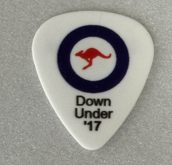 Ace Frehley Richie Scarlett 2017 Australia Tour Used Guitar Pick KISS Down Under