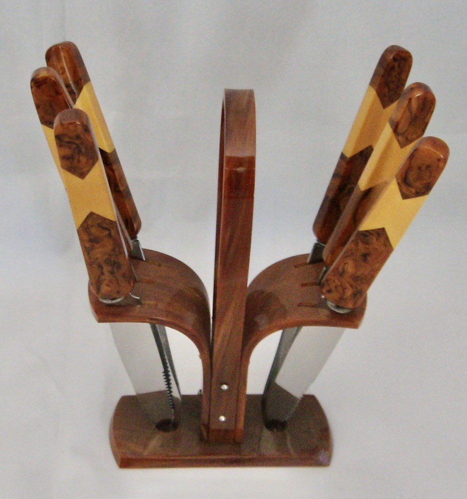 Exceptional German Bakelite Fruit Knife Set