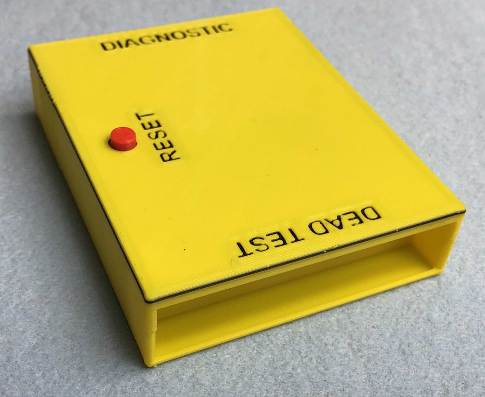 Commodore 64 2-in-1 Dead Test / Diagnostic Case "Case Only" - Yellow