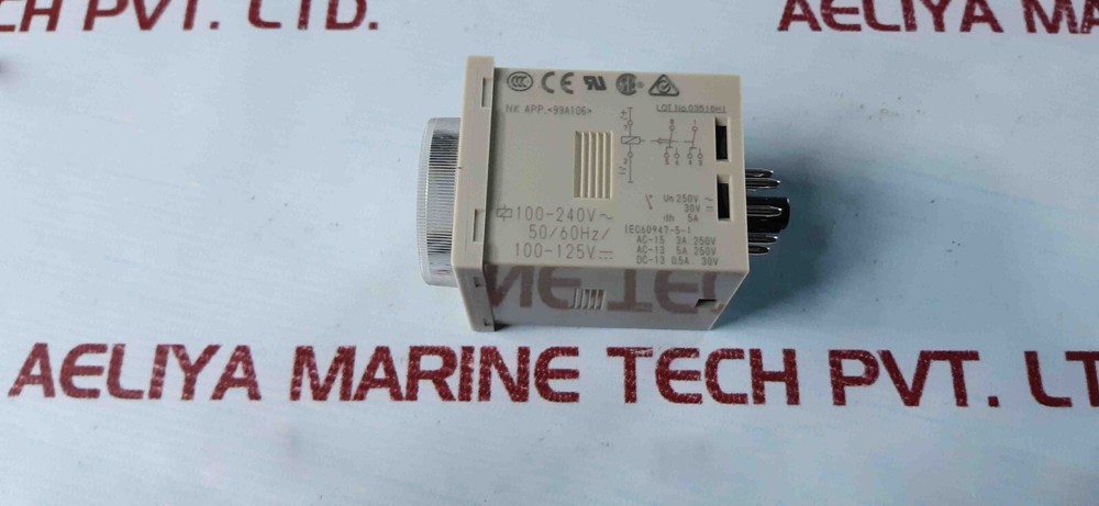 OMRON H3CR-A8E Timer Relay 100/110/120VAC
