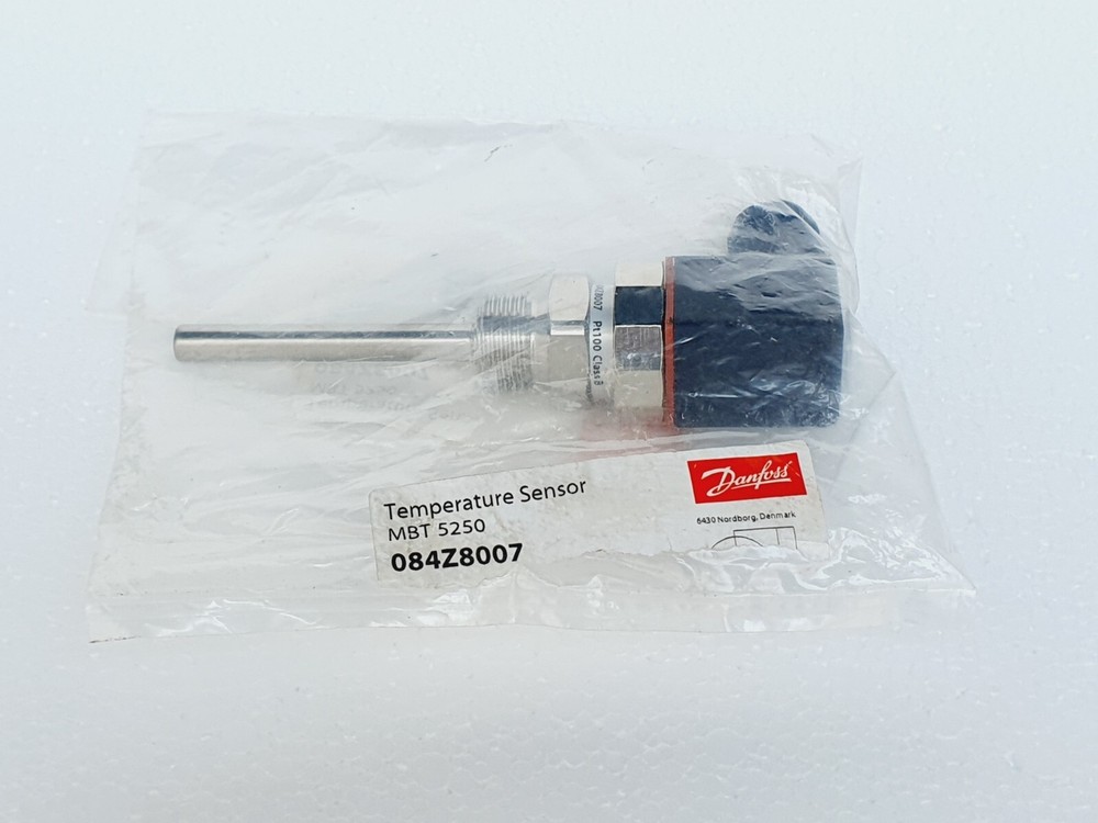 DANFOSS 084Z8007 MBT 5250 Temperature Sensor, PT100, Class B # NEW