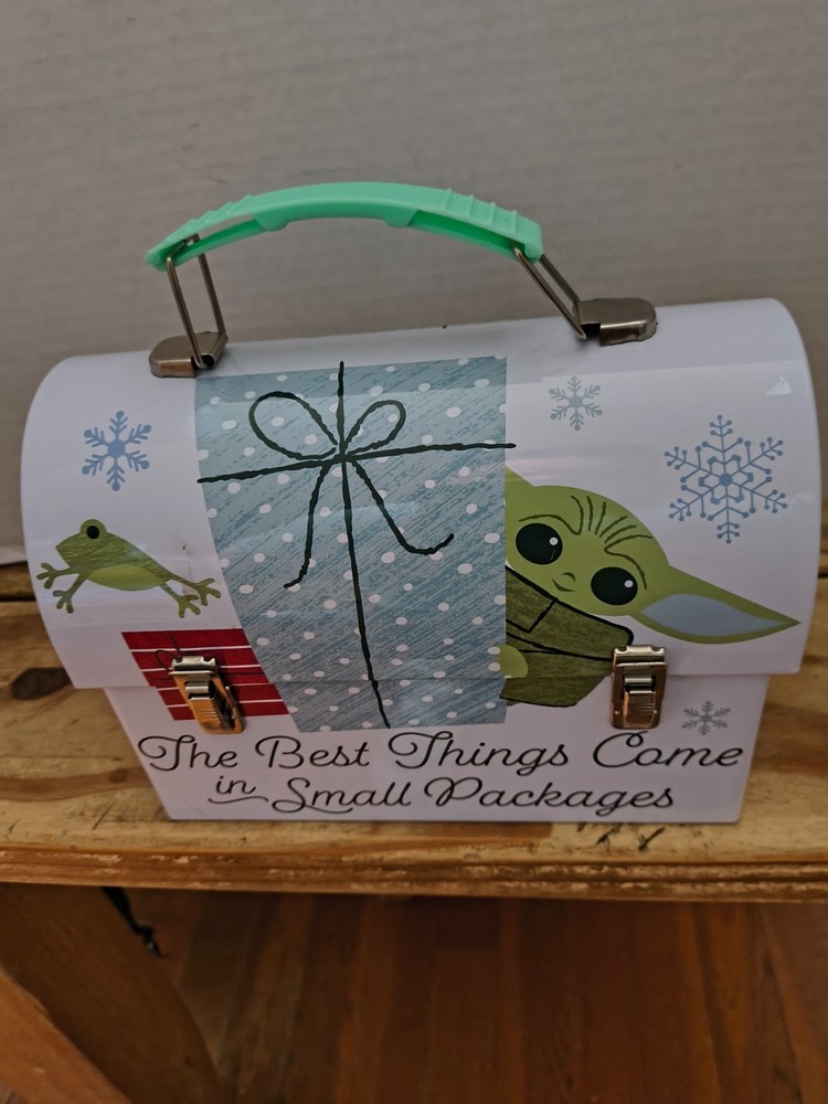 Christmas Grogu Tin