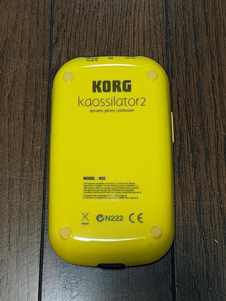 Korg Kaossilator 2 KO2 Dynamic Phrase Synthesizer Loop Recorder Very Good GP