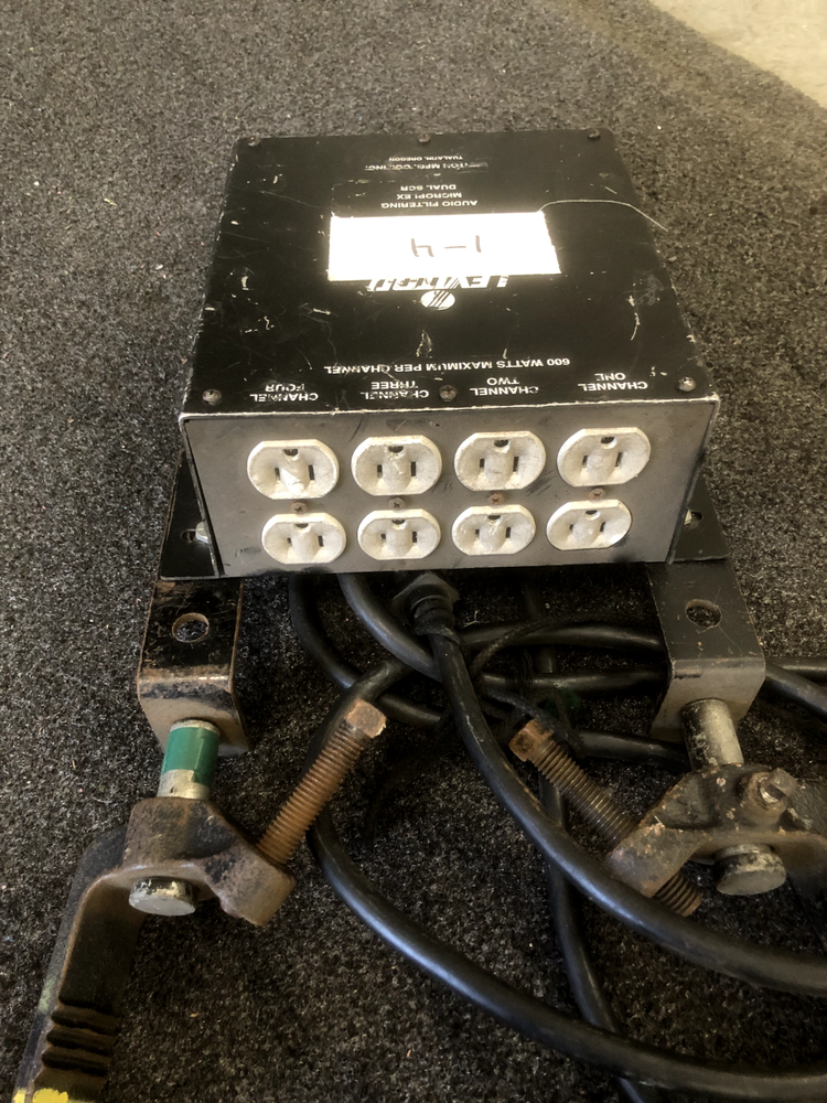 Leviton ND 4600 4-Channel Audio Filtering Programmable Micro Plex Dual SCR