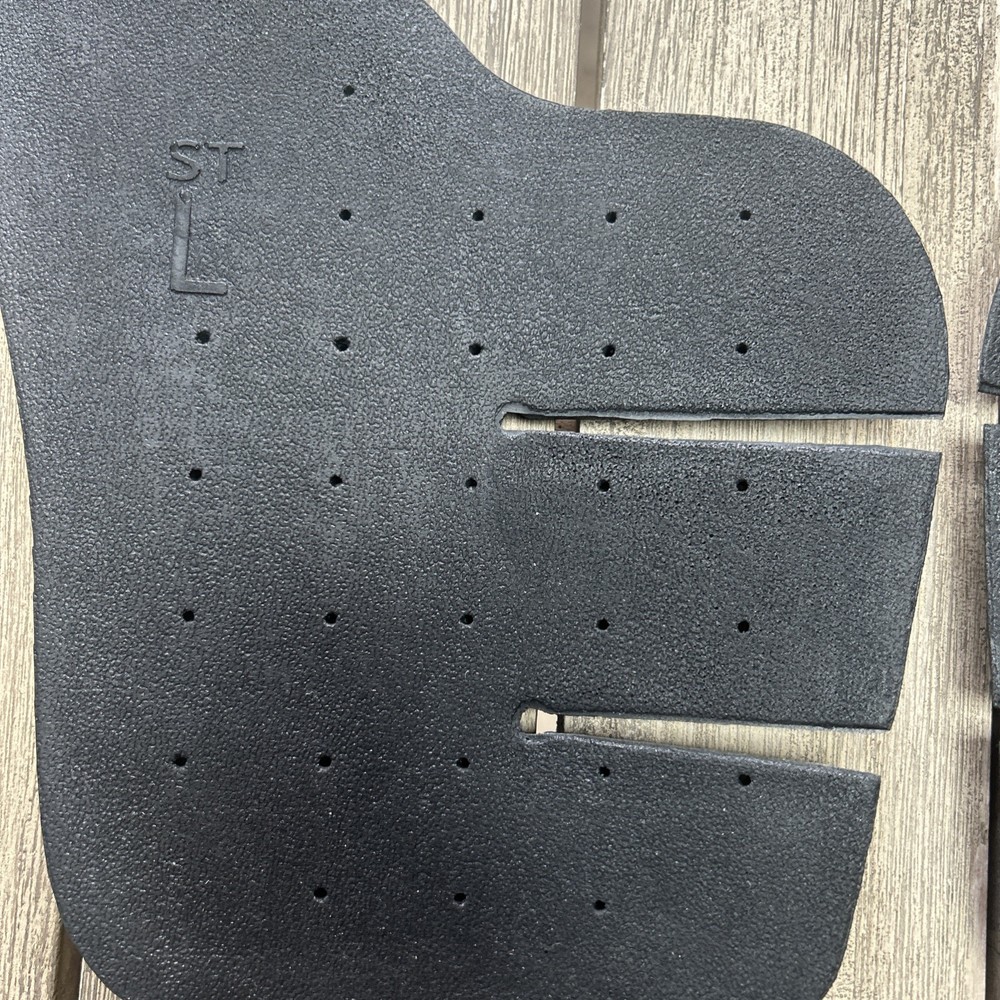 Bohn Body Armor Motorcycle Protective Insert Trauma Plate Crotch + Buttocks Butt