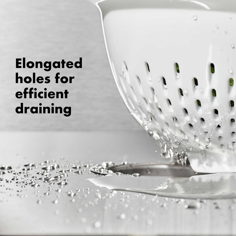 OXO Softworks Plastic Colander, White