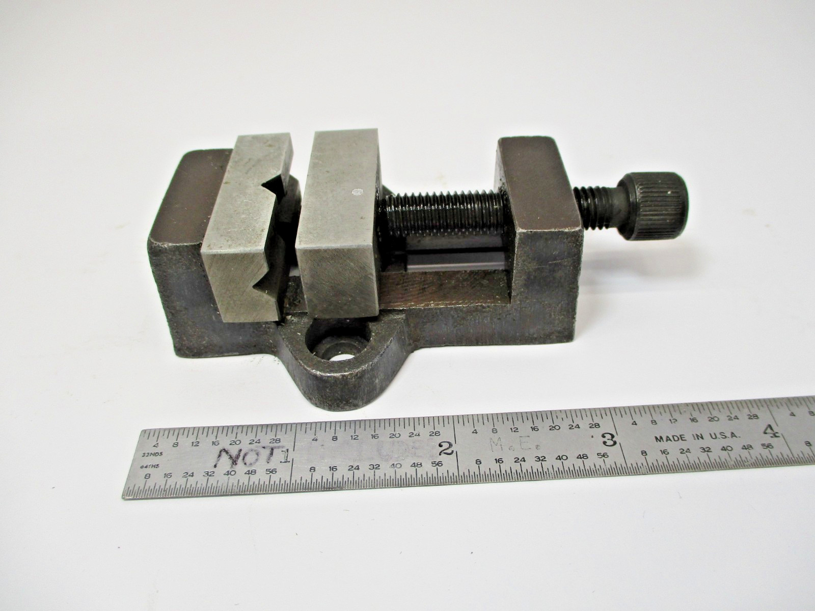 Machine VISE 1-3/8" Wide Jaws x 3" Long Opens 1" Bolts Down Emco Unimat in EC