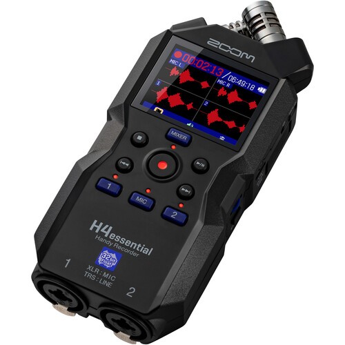 Zoom H4essential 4-Track 32-Bit Float Handy Recorder