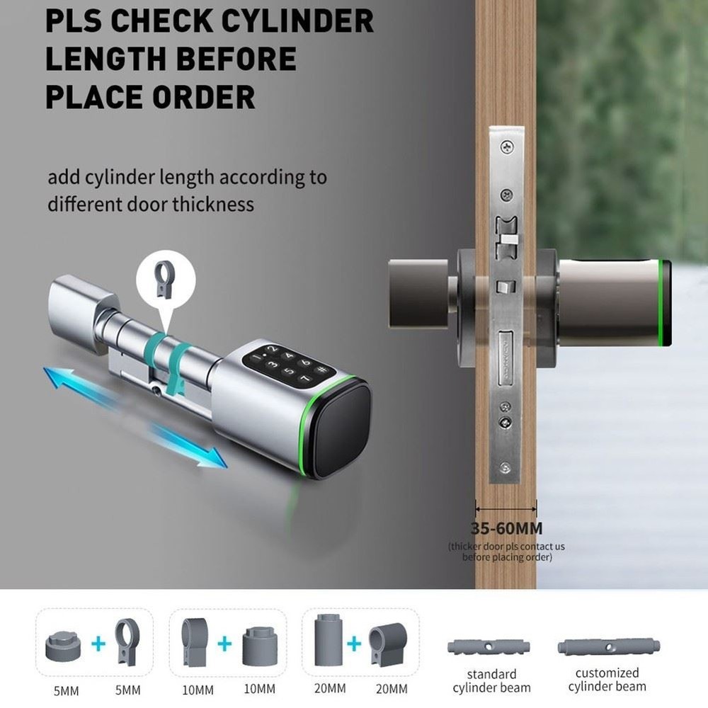 Password Swipe Card Intelligent Lock APP Bluetooth Unlocking