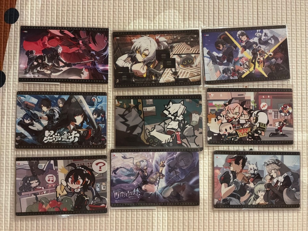 Zenless zone zero postcard sets 3