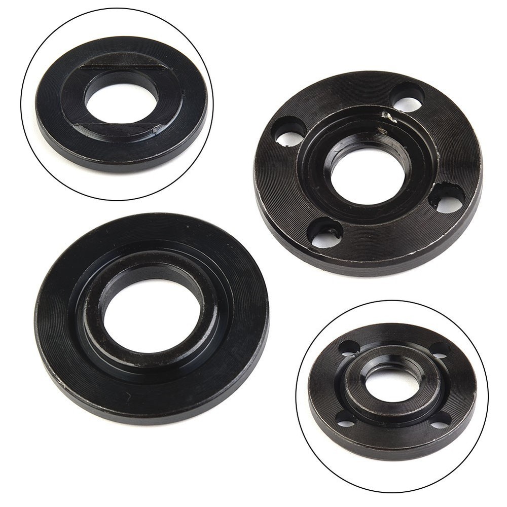 For M14 Thread Replacement Angle Grinder Inner Outer Flange Nut Set Tools
