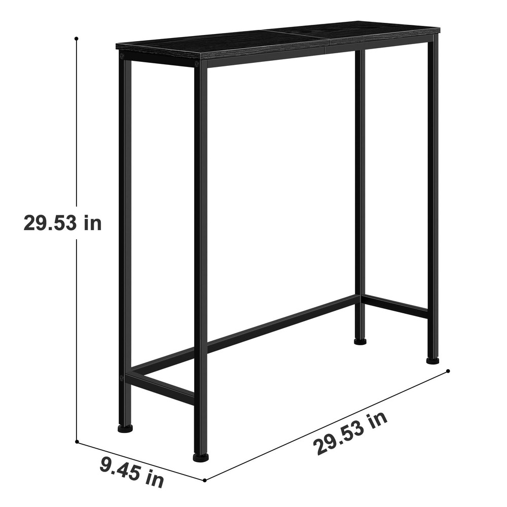 Narrow Console Table Small Entryway Table Thin Table Sofa Side Table Hallway ...