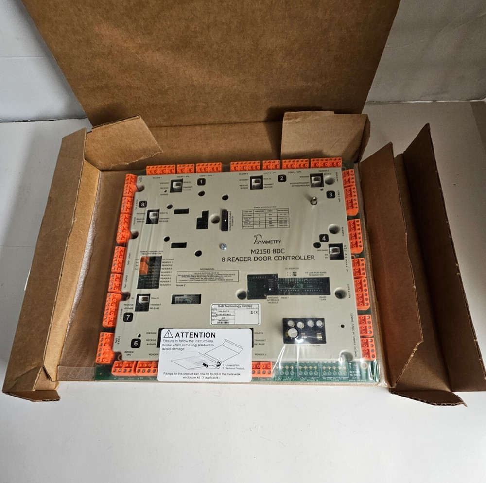 Symmetry M2150-8DC MultiNODE Door Controller Board Only NEW