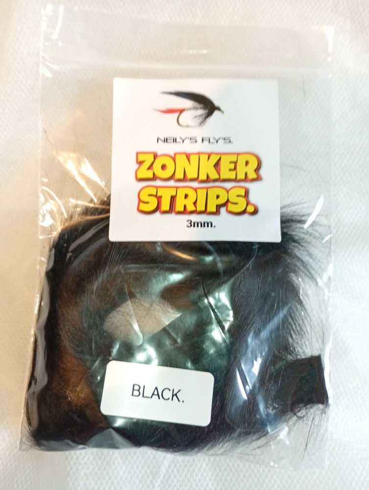 BLACK Zonker Strips