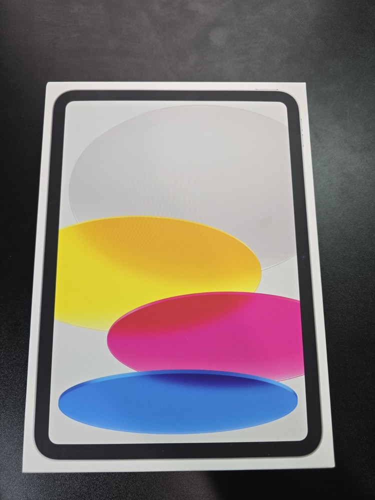 iPad box 10th Generation Silver 64GB EMPTY BOX ONLY