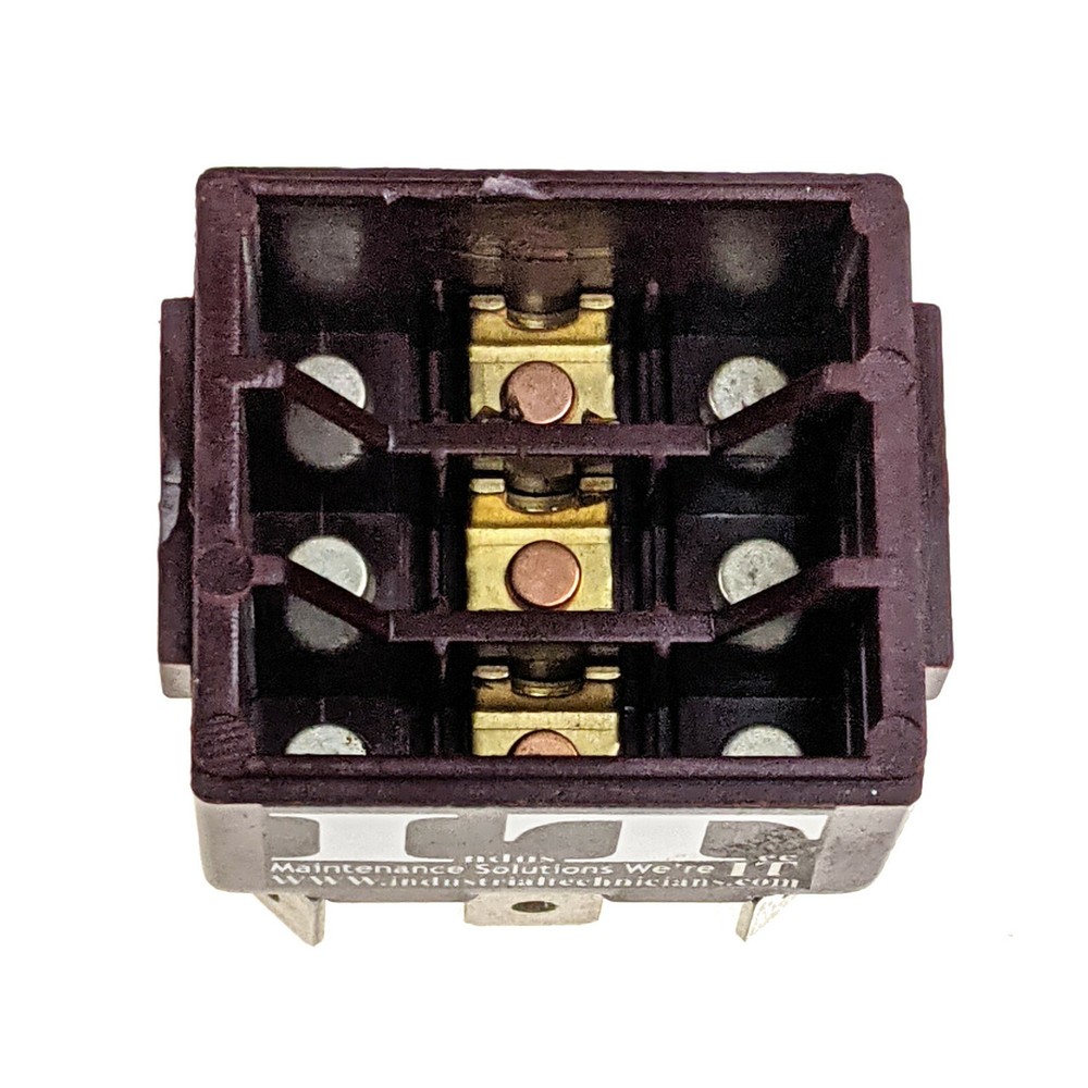 IndusTec 20A Toggle - Switch TPDT 2 Pos Maintained 9 pin Quick Plug Latching 12V