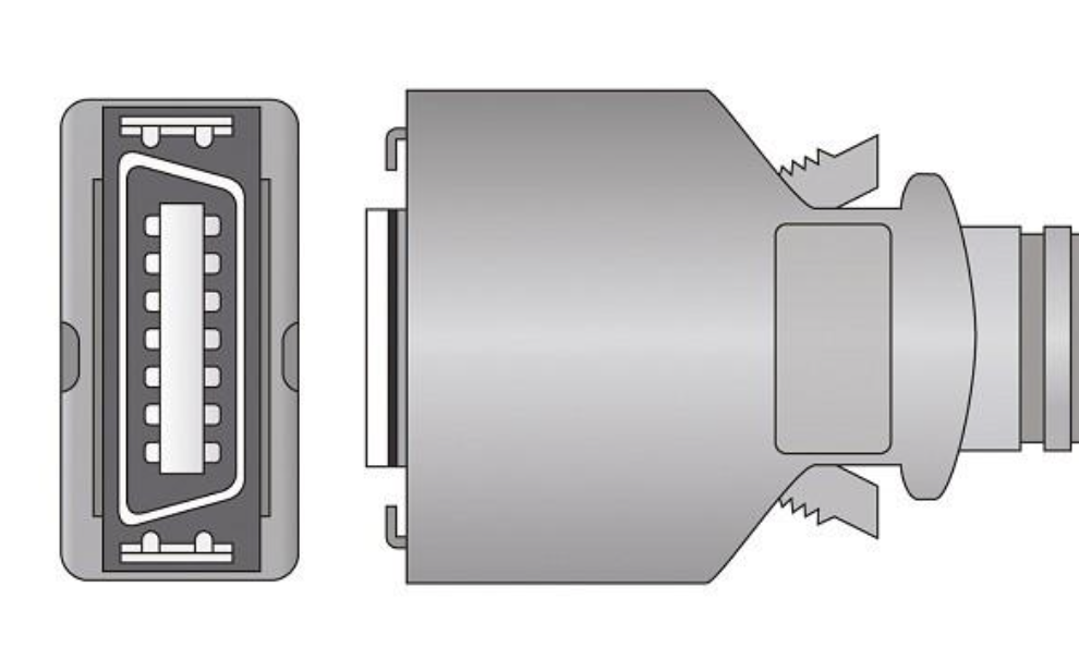 MASIMO 1814 LNC-10 Compatible Adapter Cable SpO2 - Same Day Shipping