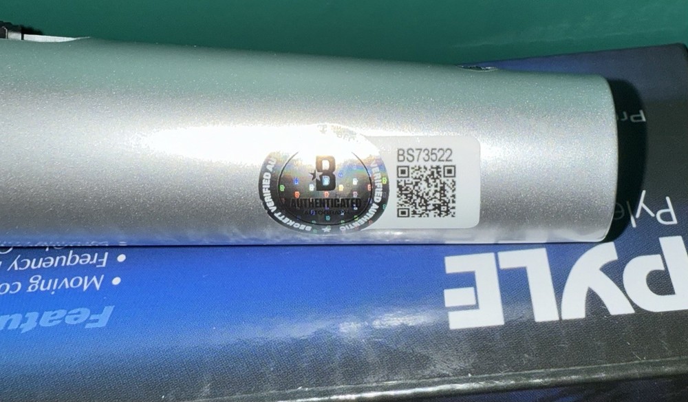 Mike Anthony Signed Pyle Microphone