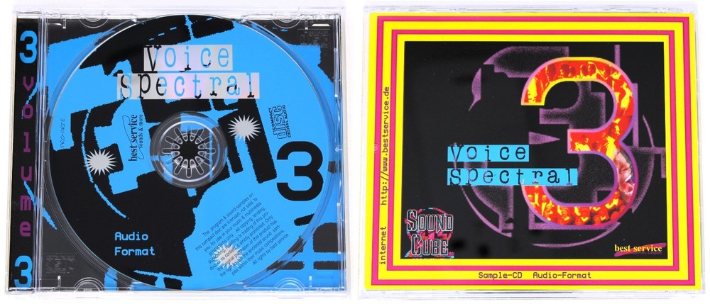 Best Service Sound Cube Audio Format Sample/Sound Library/Sampling 10 CD Box Set