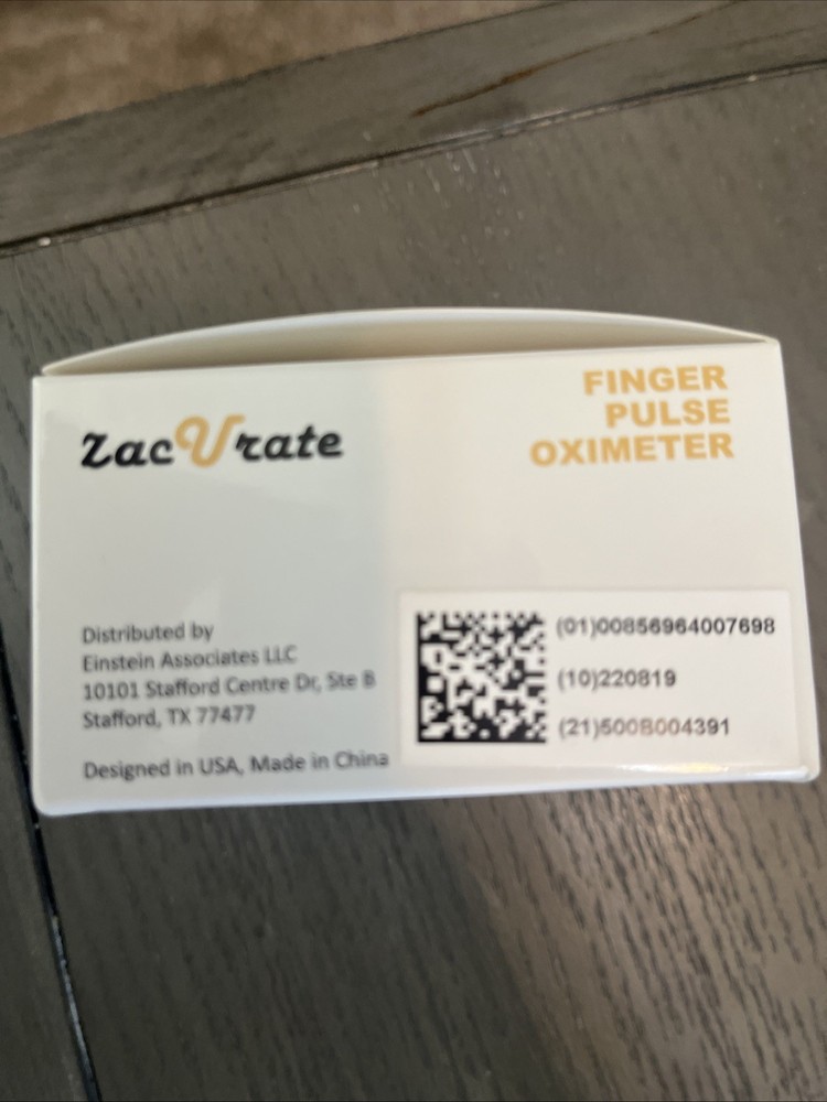 ZacUrate ZacVrate 500DL - Finger Pulse Oximeter