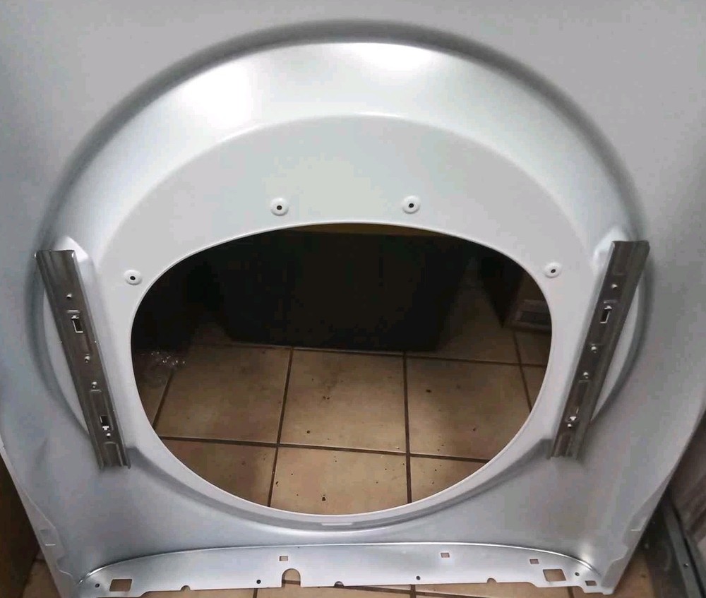 GE Dryer Front Replacement Panel Assembly White WE10X29591