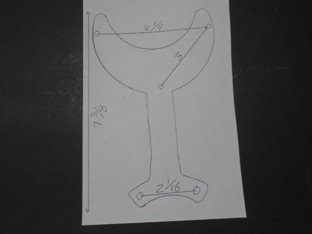 CEILING FAN REPLACEMENT ARM/BRACKET OIL BRONZE 750M0