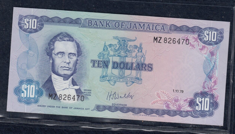 1979 Jamaica 10 Dollars P67a   A3