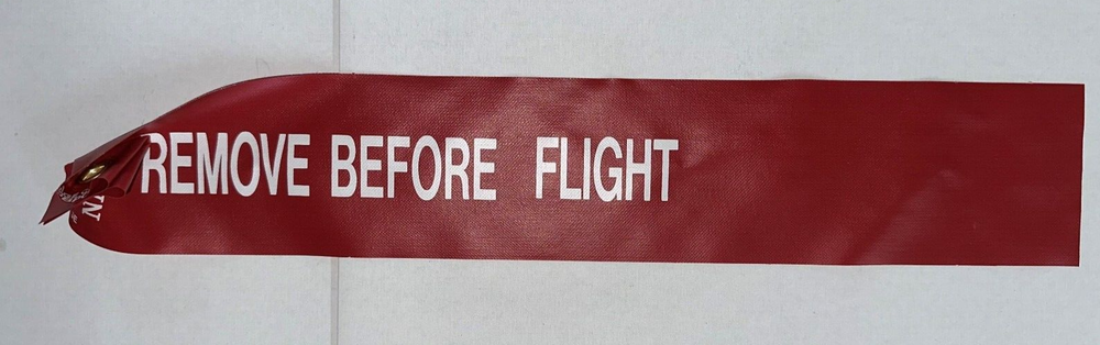 NAS1756-18 - Remove before Flight Warning Flag / Streamer 18"