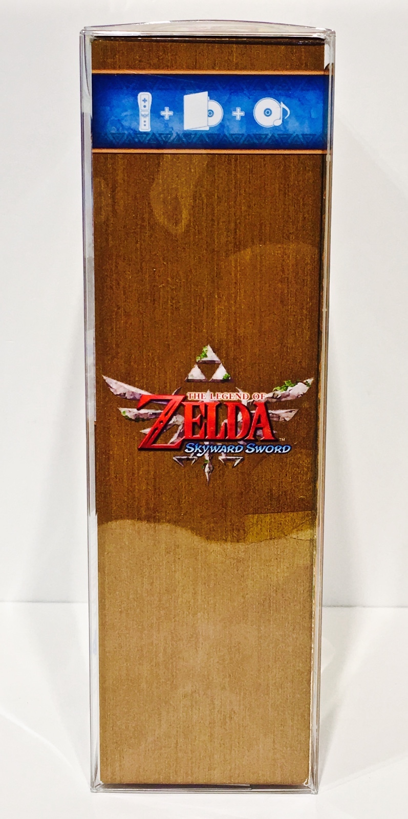 1 Box Protector For ZELDA SKYWARD SWORD Nintendo Wii Wiimote (FITS NTSC ONLY!)