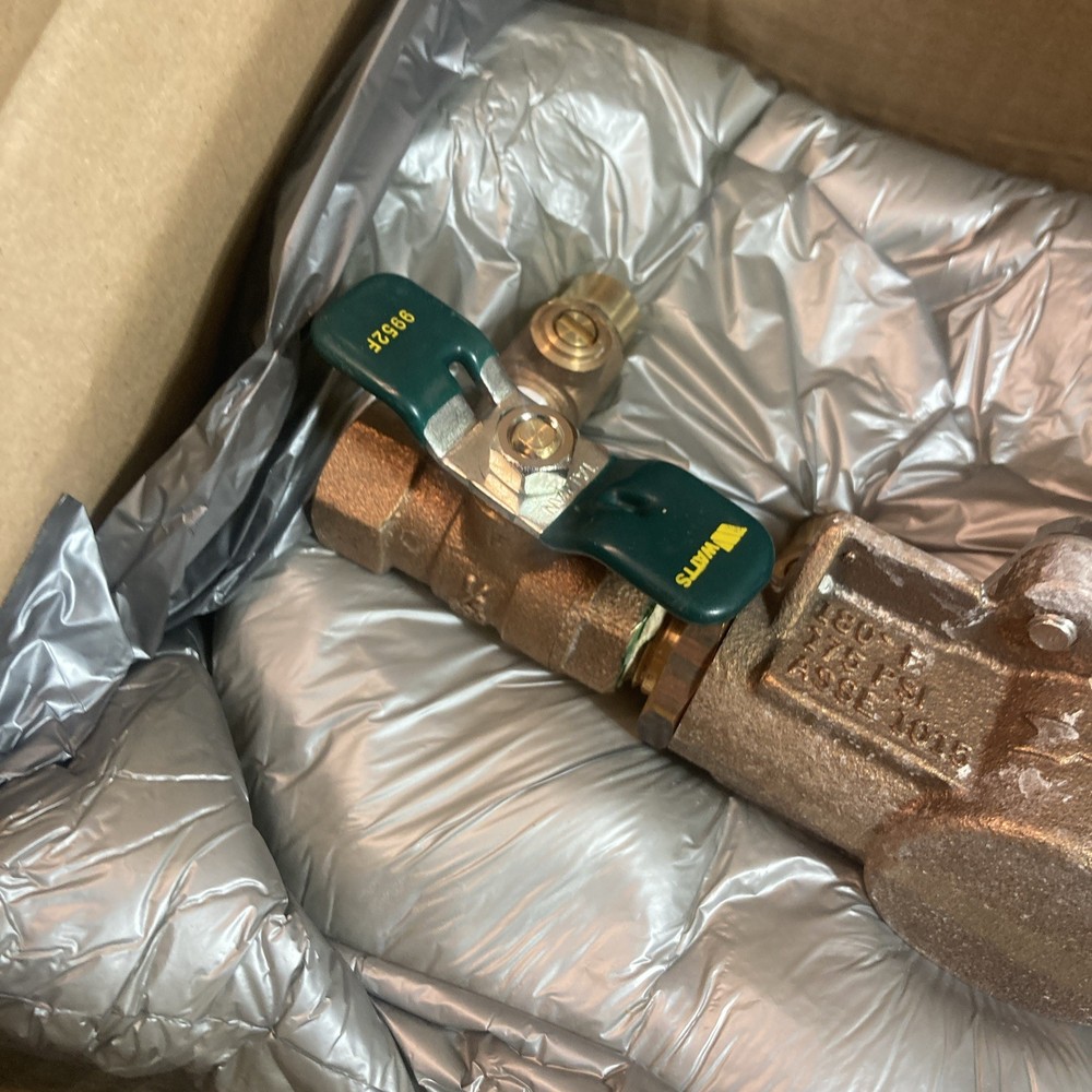 WATTS REGULATOR 1/2" 007 QT DOUBLE CHECK BACKFLOW PREVENTER VALVE ASSEMBLY