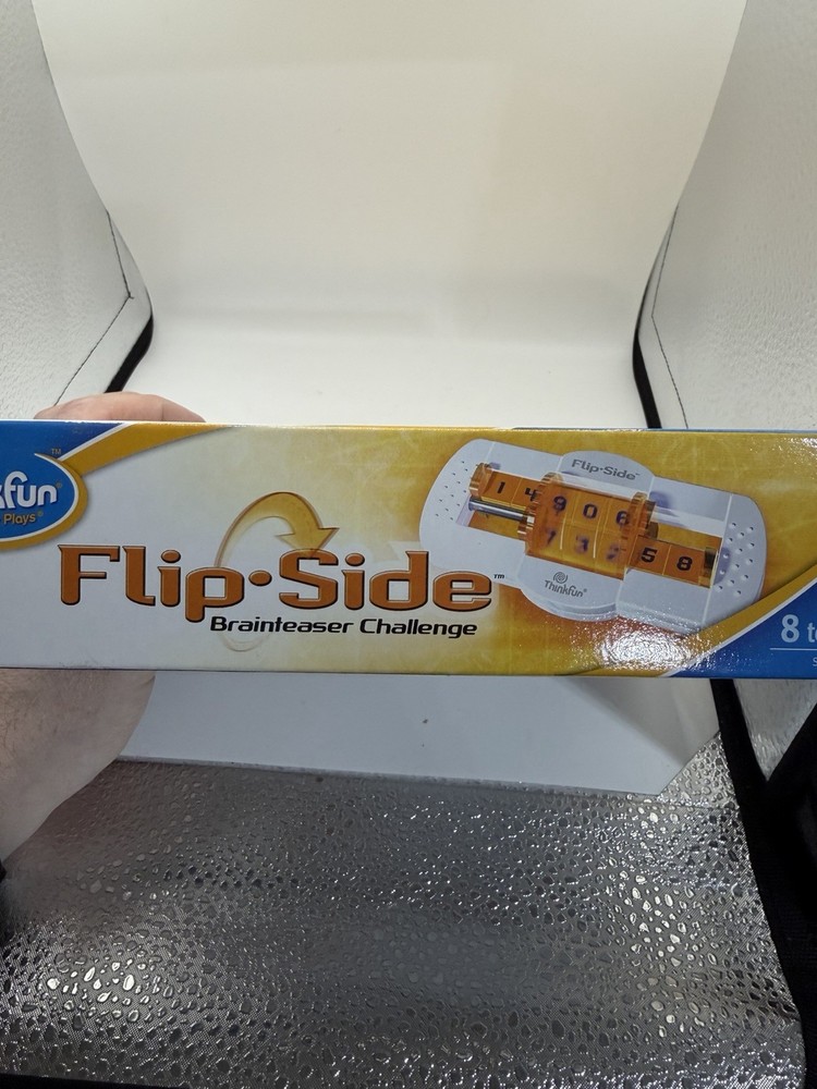 ThinkFun Flip-Side Brainteaser Challenge Puzzle Game – New Open Box