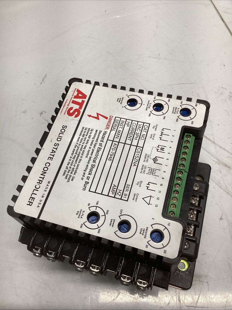 ATS Solid State Controller C515ZNA SER.B1 U-016