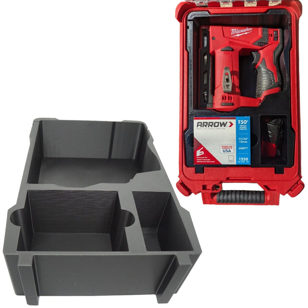 Milwaukee Packout Insert for M12 3/8" Crown Stapler (Insert Only)