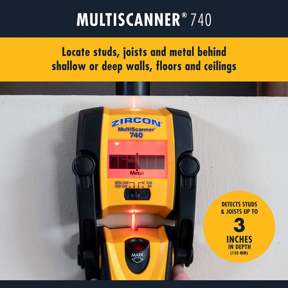 Multiscanner 740 Electronic Wall Scanner With Builtin Erasable Wall Marker
