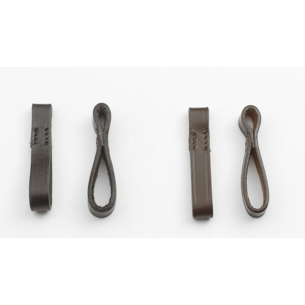 Ovation Leather Bit Loops - Brown