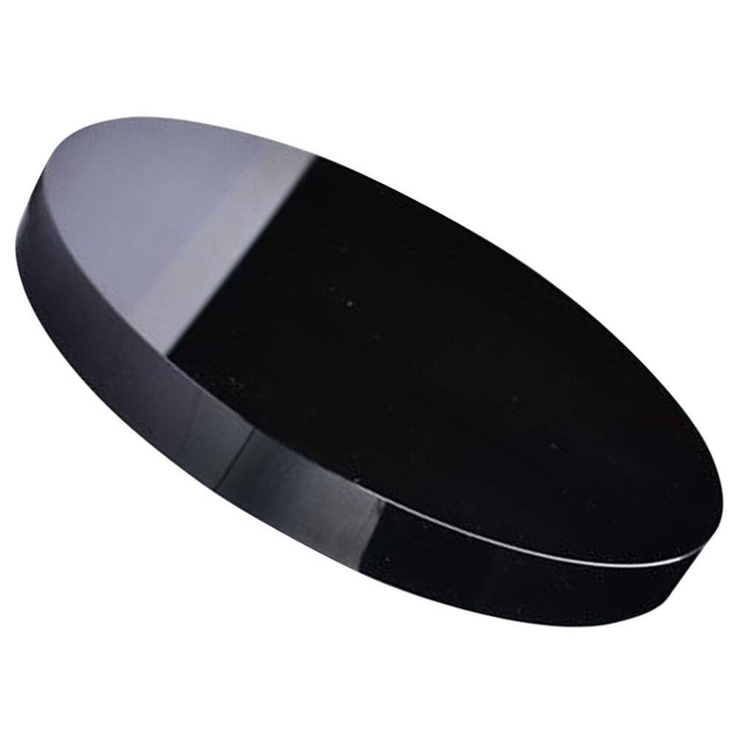 Garneck Obsidian Scrying Mirror Small Black Obsidian Disc for Meditation Divi...
