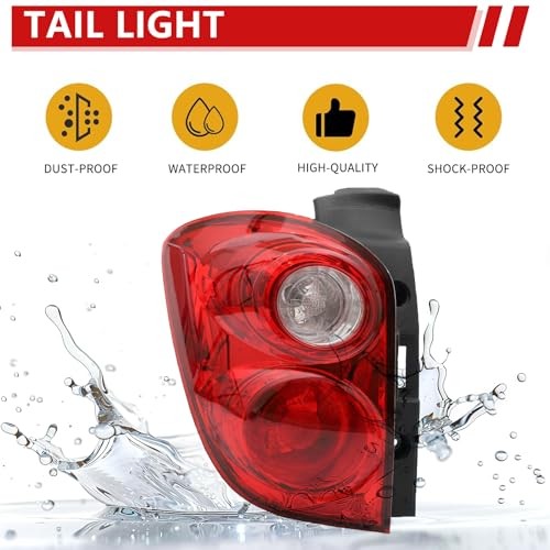 Tail Light Assembly Compatible With 2010 2011 2012 2013 2014 Left Driver Side