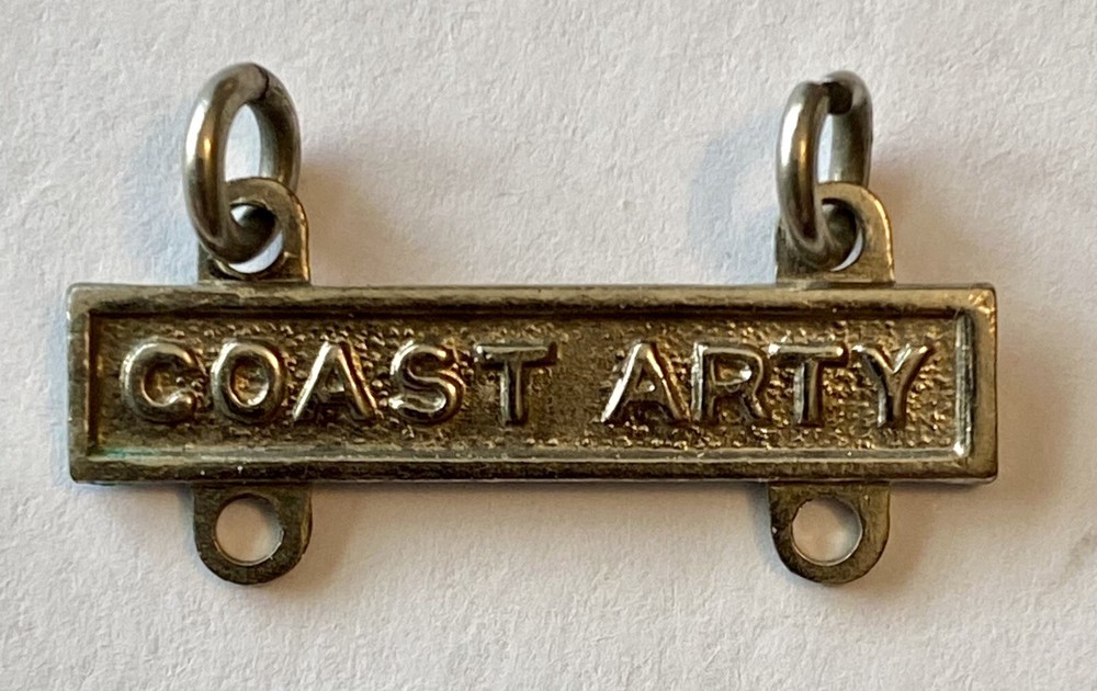 COAST ARTY Qualification Bar for Army Marksmanship Qualification Badge