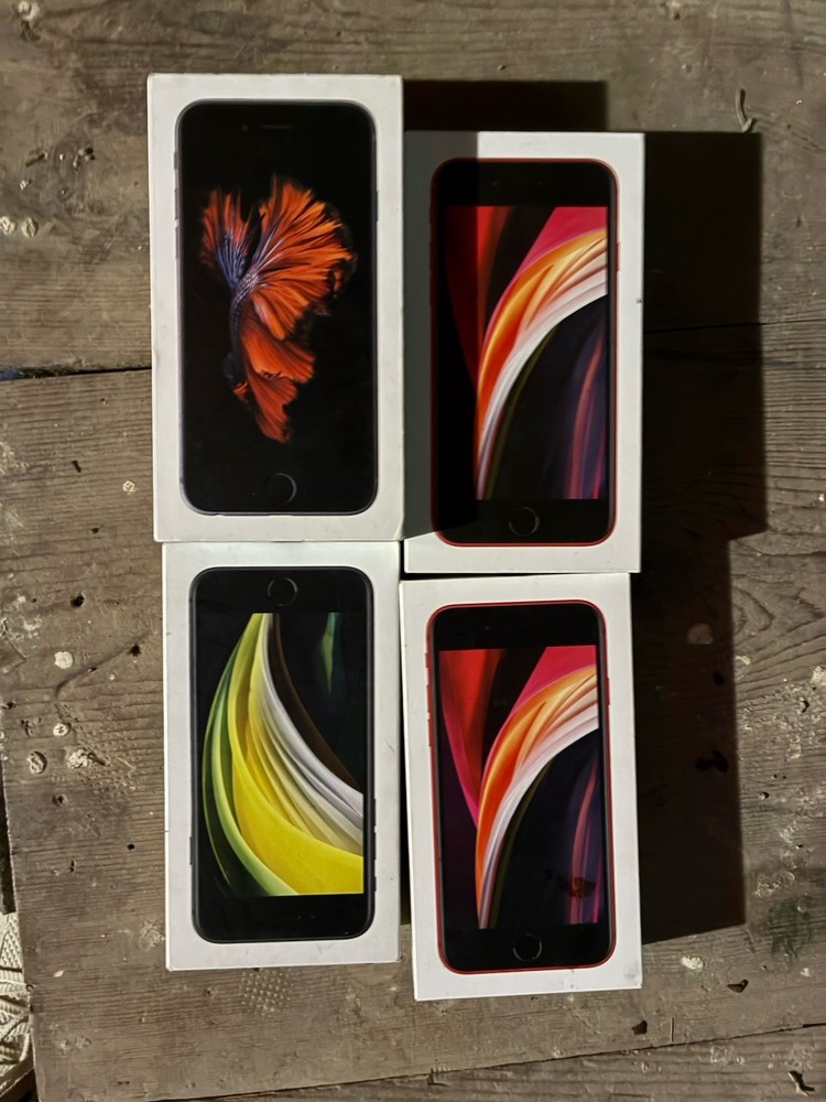 Apple Lot of 4 iPhone boxes BOX ONLY