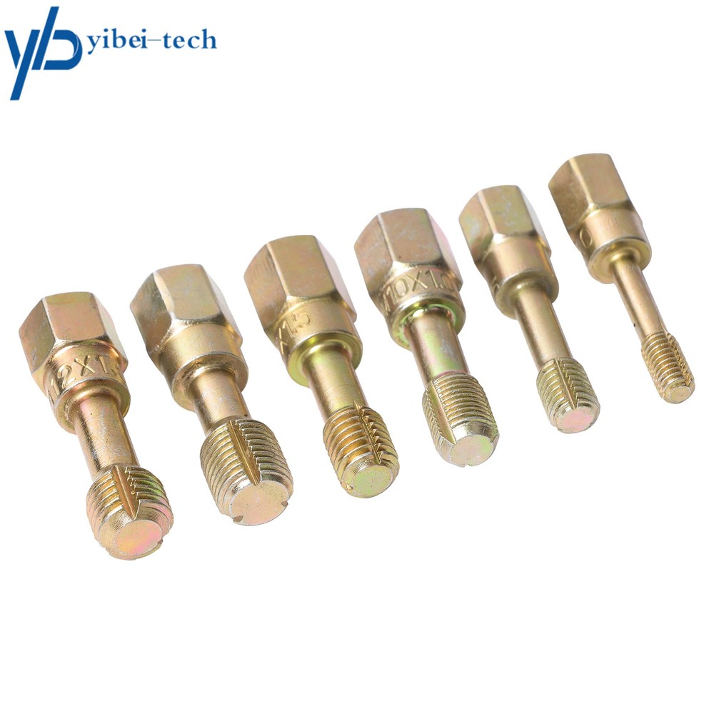 49Pcs Thread Chaser Set UNC UNF Metric Thread Restorer Tool Rethreading Kit