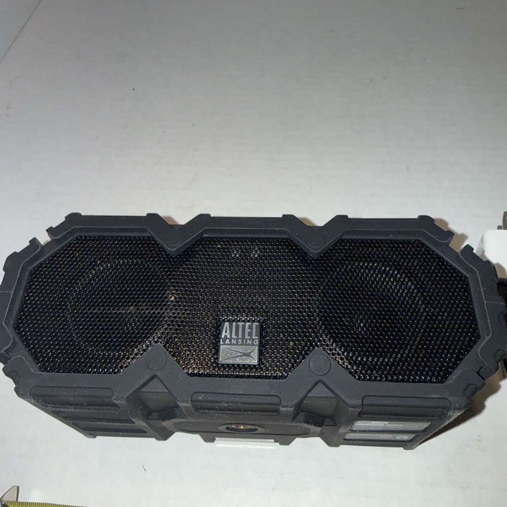 Altec Lansing Lifejacket 3 Rugged Wireless Bluetooth Speaker tested working !!