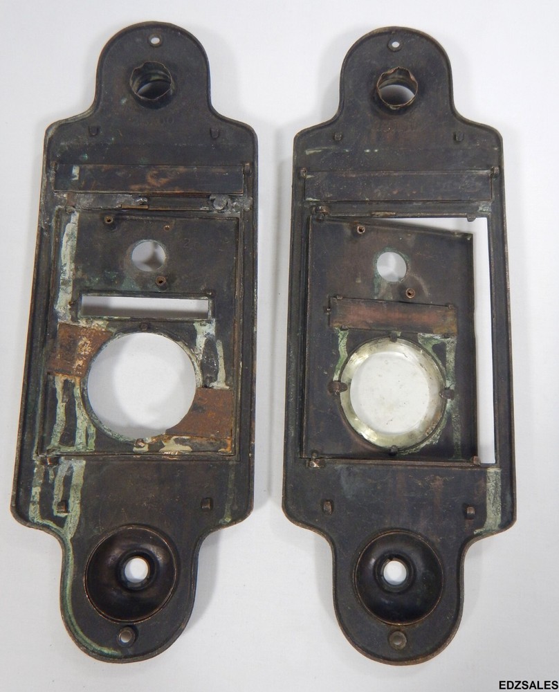 2 Vintage Door Intercom Doorbell Mailbox Intercom Panels