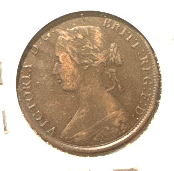 Canada New Brunswick 1864 cent KM 6 XF (2)