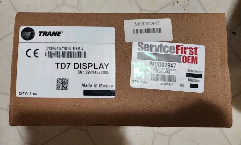 TRANE MOD02947   TRANE TD7