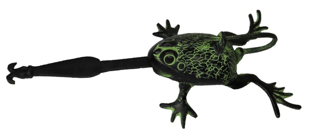 Frog Shape Padlock Vintage Style Solid Brass Handcrafted Trick Lock & Unique Key