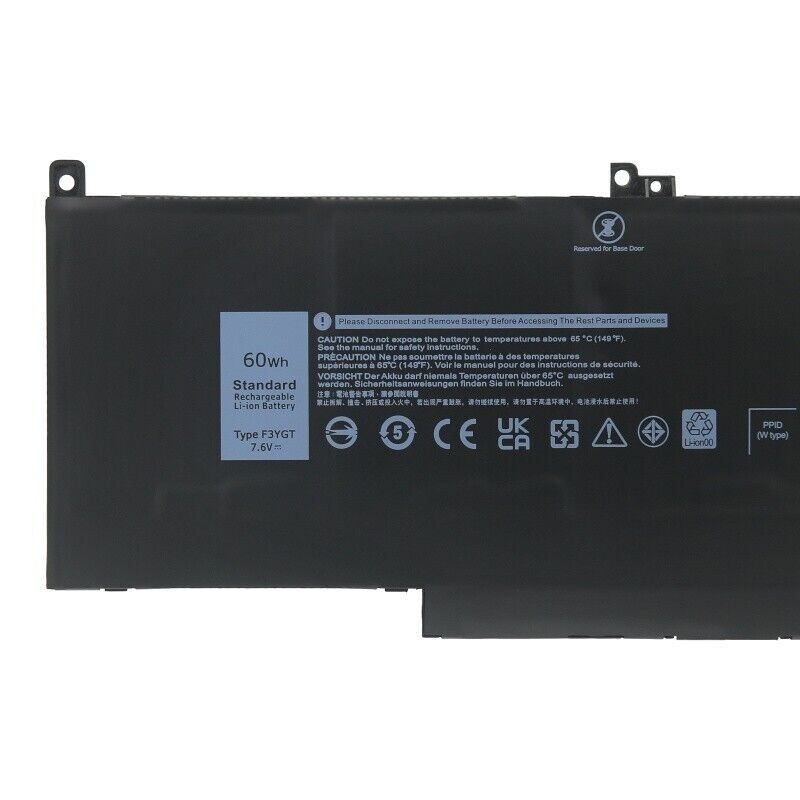 ✅F3YGT Battery For Dell Latitude 12 13 14 E7280 E7480 7480 7490 7380 7390 DM3WC